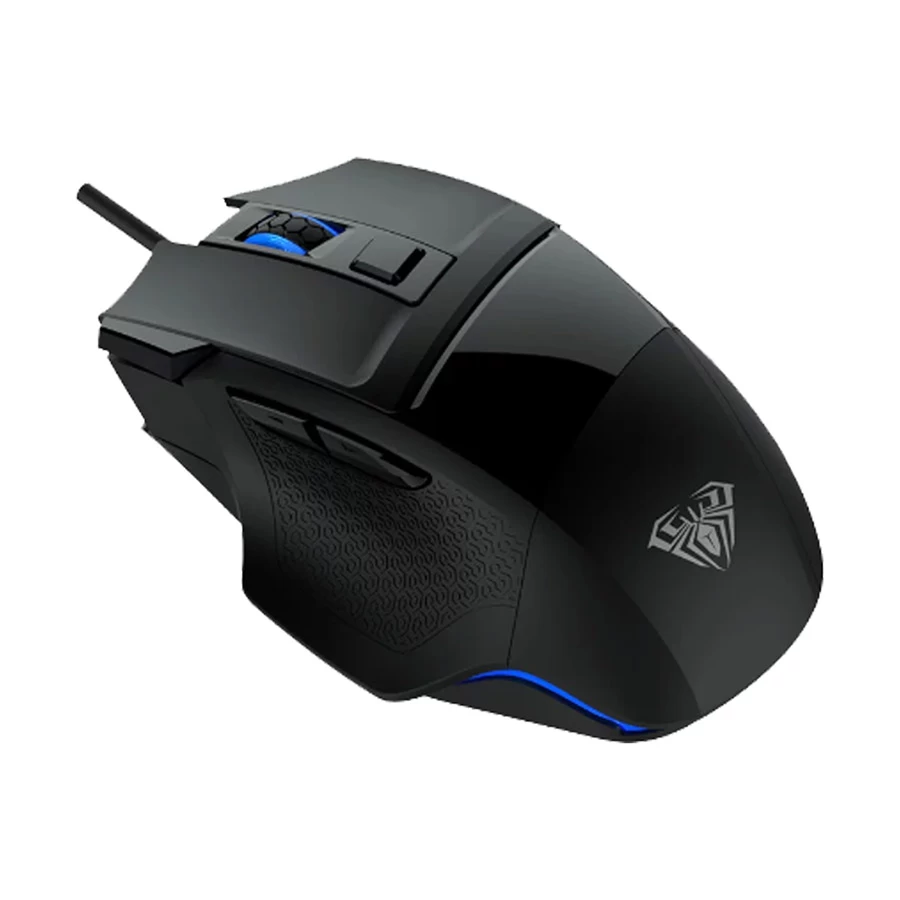 Aula S12 4800 DPI Wired Black Gaming Mouse