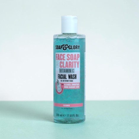 Soap & Glory Vitamin C Face Soap And Clarity Facial Wash 350ml (UK)