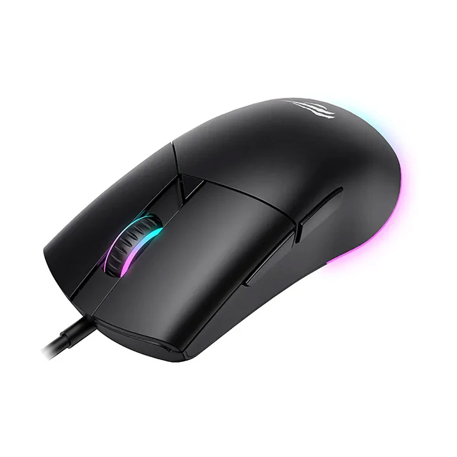 Havit MS1038 RGB Wired Black Gaming Mouse
