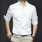 Men's Lightweight Formal Shirt, Wrinkle-Free, Sizes M to XL