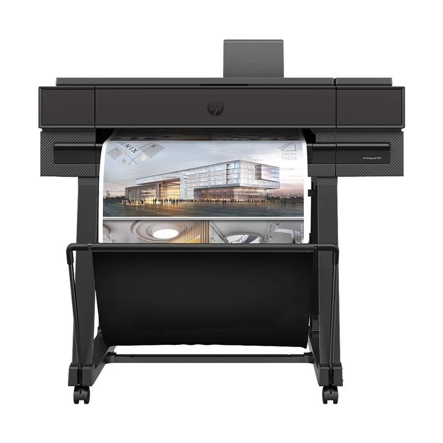 HP DesignJet T870 24-in Wireless Large Format Plotter Printer