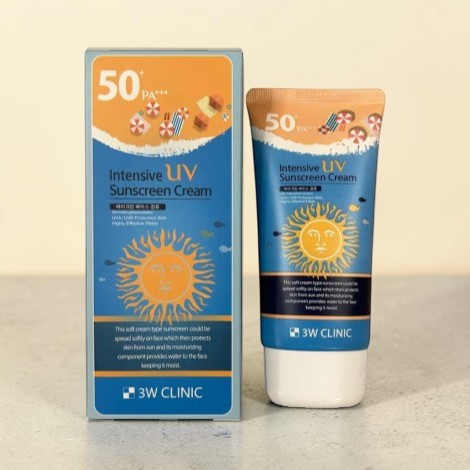 3W Clinic Intensive UV Sunscreen Cream SPF 50+ PA+++ 70ml
