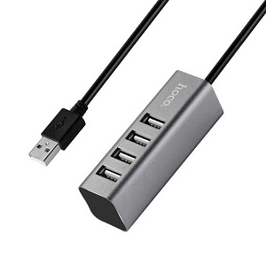 HOCO HB1 USB-A HUB Charging and Data Sync