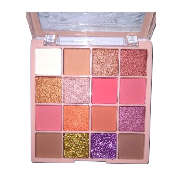 16 Color Eyeshadow Palette Lameila Glitter Diamond Sequin