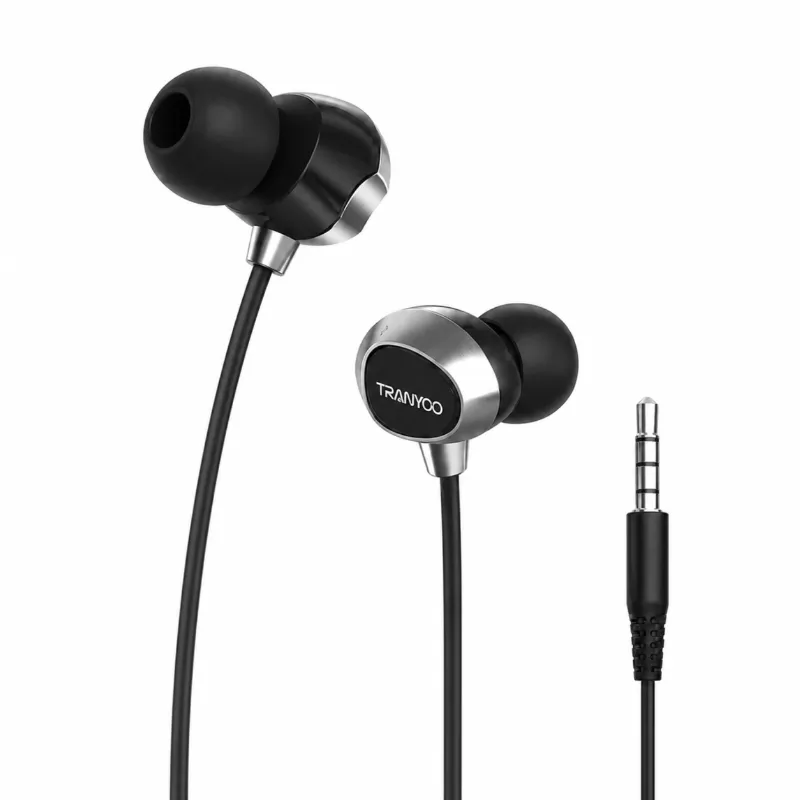 Tranyoo T-R9 Music Stereo In-Ear Earphone | HD Sound Quality, 10mm Omni Driver, Built-in Mic & Ergonomic Comfortable Fit