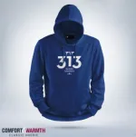 313 Bodri Sahaba Islamic Hoodie (Royal Blue)