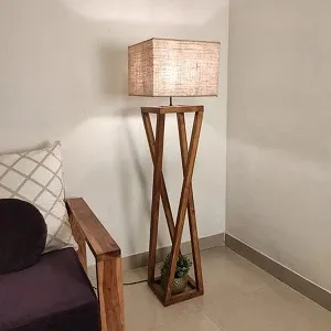 Remy Wooden Floor Lamp