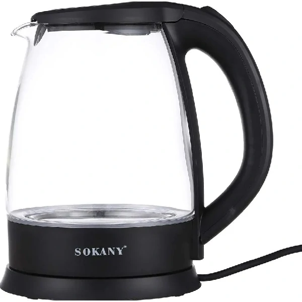 Sokany SK-1097 Glass Electric Kettle 2L 1500W