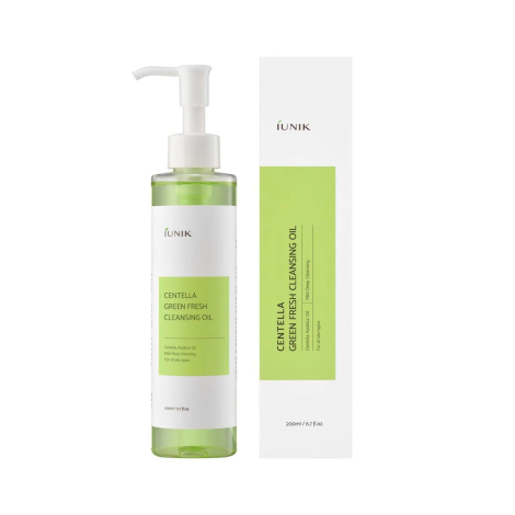 Iunik Centella Green Fresh Cleansing Oil 200ml (Korea)