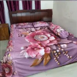 China Premium 3D Design Bed Sheet