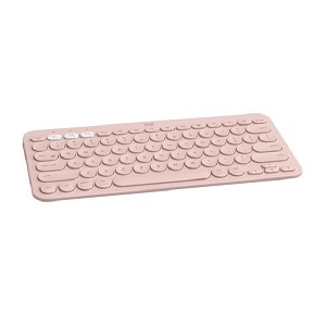 Logitech K380 Bluetooth Multi-Device Keyboard – Rose Color