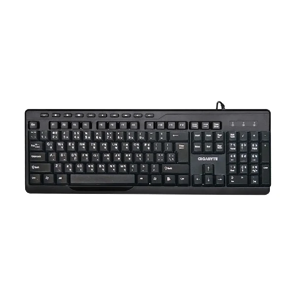 Gigabyte KM6300 Wired USB Keyboard & Mouse Combo with Bangla