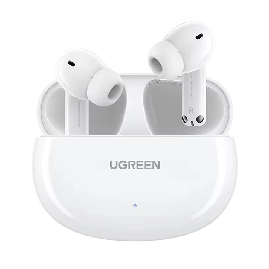 UGREEN HiTune T6s WS205 (45585) ANC TWS White Earbuds