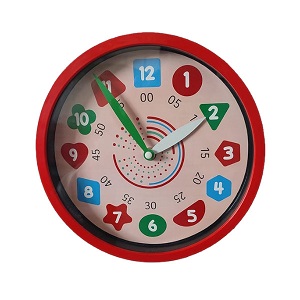 Hamlet RO Wall Clock Red