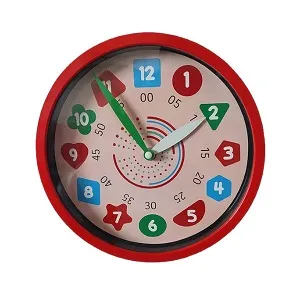 Hamlet RO Wall Clock Red
