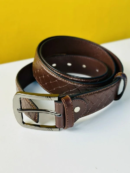 Genuine Leather Belt- Brown (GearUp1001)