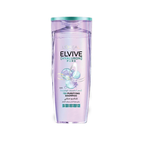 L'Oreal Elvive Hyaluron Pure 72H Purifying Shampoo 400ml (Egypt)