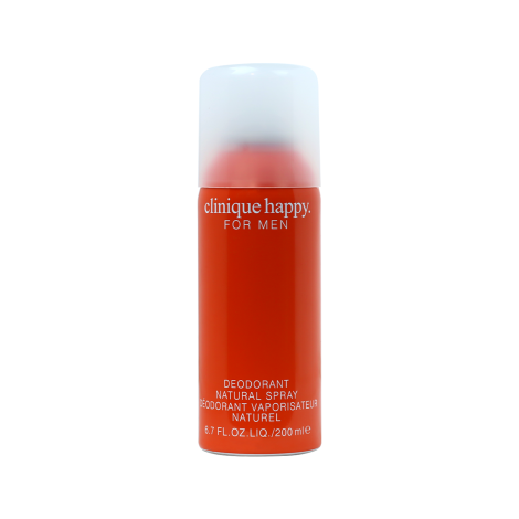 Clinique Happy Deodorant Natural Spray For Men 200ml (UK)
