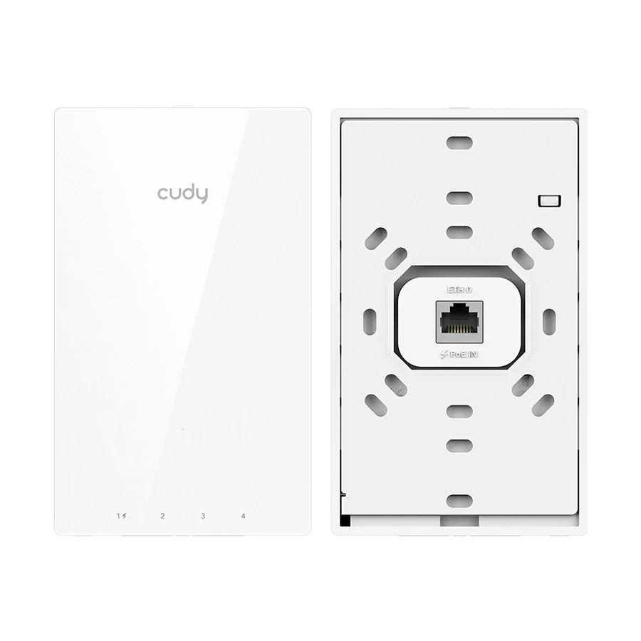 Cudy AP1300 Wall Wi-Fi 5 AC1200 Dual Band Wall-Plate Access Point