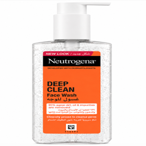 Neutrogena Deep Clean Gel Wash 200ml (Greece)