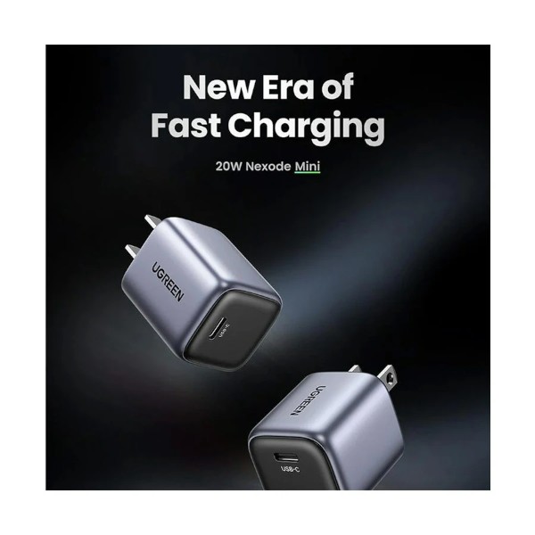 Ugreen X512 USB-C 20W PD GaN Space Gray Charger