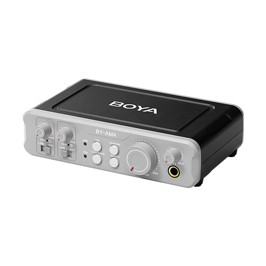 BOYA BY-AM4 Dual Channel XLR Audio Converter