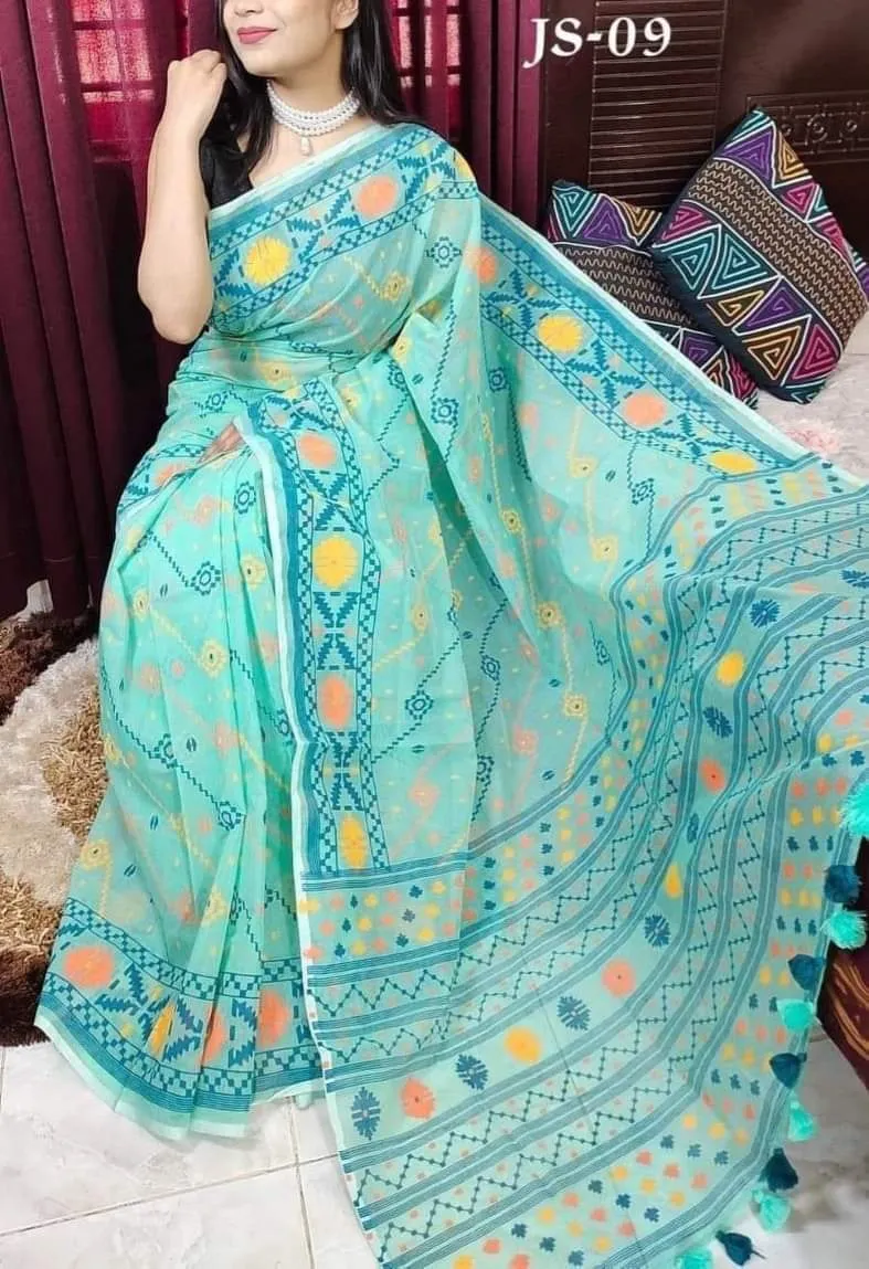 Screen Printed Half Silk Saree for Women, 12 Haath, 6 Colours