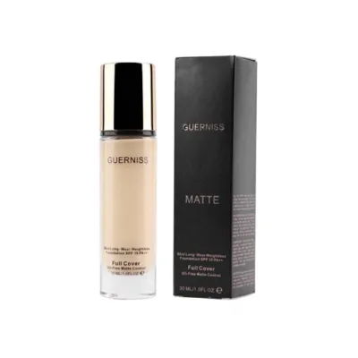 Gueriness Full Cover Matte Foundation - 7.0 Tan (Hong Kong)