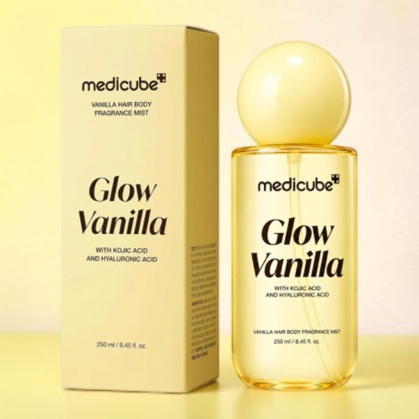 Medicube Glow Vanilla Hair & Body Fragrance Mist 250ml (Korea)