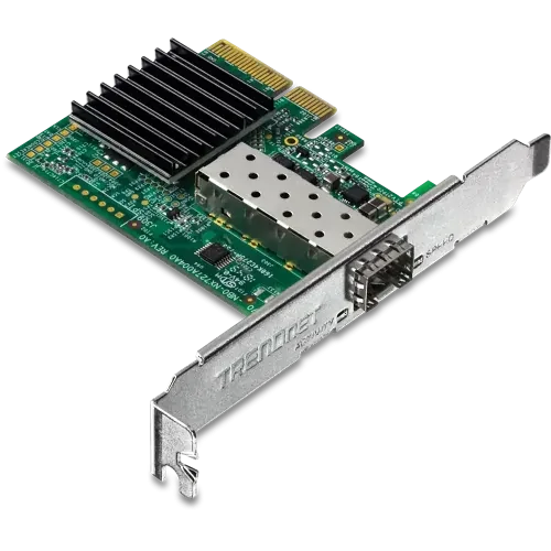 TRENDnet TEG-10GECSFP 10 Gigabit PCIe SFP+ Network Adapter