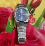 POEDAGAR 930 Men's New Luxury Luminous Date Week Stainless Steel Quartz Watch For Men (Butterfly Lock)