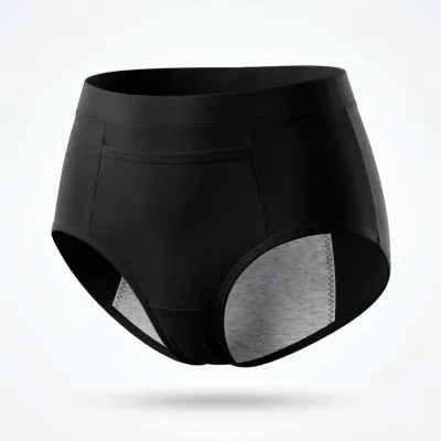 Leakproof cotton panty  for women comfortable underwear - (Multicolor)