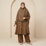 Elegant Palazzo long Khimar Set