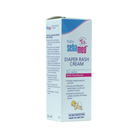 Sebamed baby Diaper Rash Cream For Rashes With Panthenol 100ml (Germany)