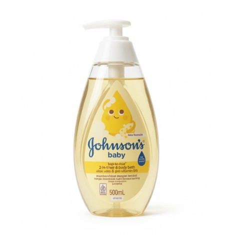 Johnson's Baby Top To Toe 2in1 Hair & Body Bath 500ml (Indonesia)