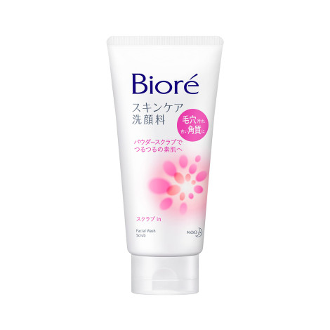 Biore Facial Wash Scrub 130g (Japan)