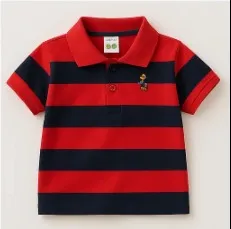 Kids' Pure Cotton Polo Shirt, 6 Colours, 1 to 10 Years