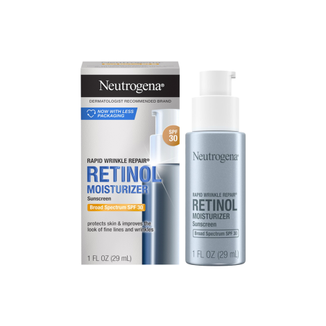 Neutrogena Rapid Wrinkle Repair Retinol Moisturizer Sunscreen SPF 30 29ml (France)