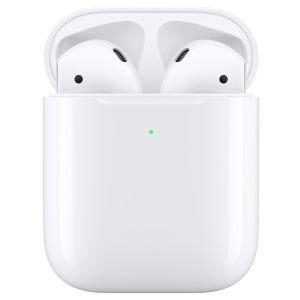Original Apple AirPods with Wireless Charging Case (Latest Model- MRXJ2ZM/A)