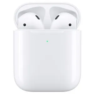 Original Apple AirPods with Wireless Charging Case (Latest Model- MRXJ2ZM/A)