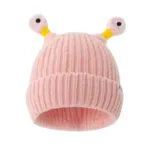 Winter Child Cute LED Little Monster Hat