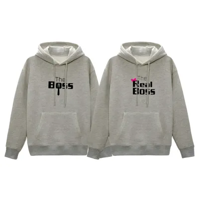Comfortable Winter (The Real Boss) Couple Hoodie