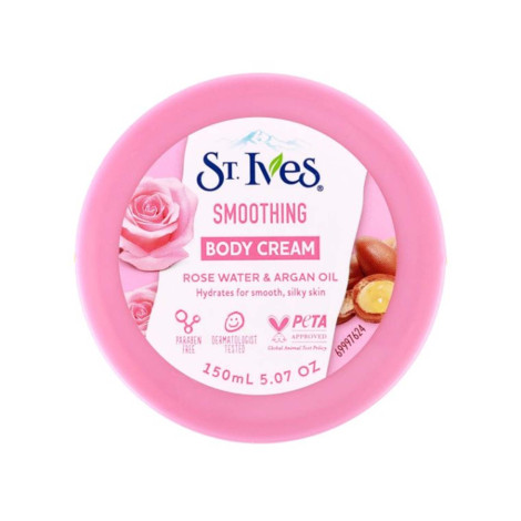 Stives Rose Water & Argan Oil Smooting Body Cream 150ml (India)