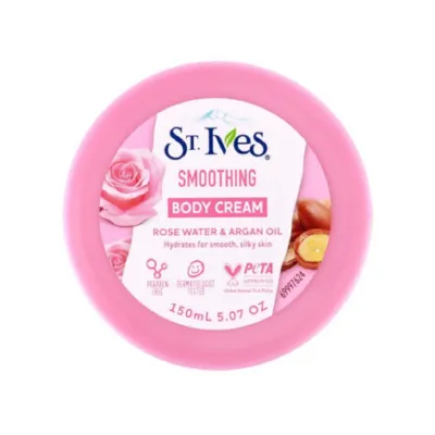 Stives Rose Water & Argan Oil Smooting Body Cream 150ml (India)