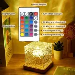 16 Colors Plug-In USB Galaxy Night Light Ocean Wave with Remote Control