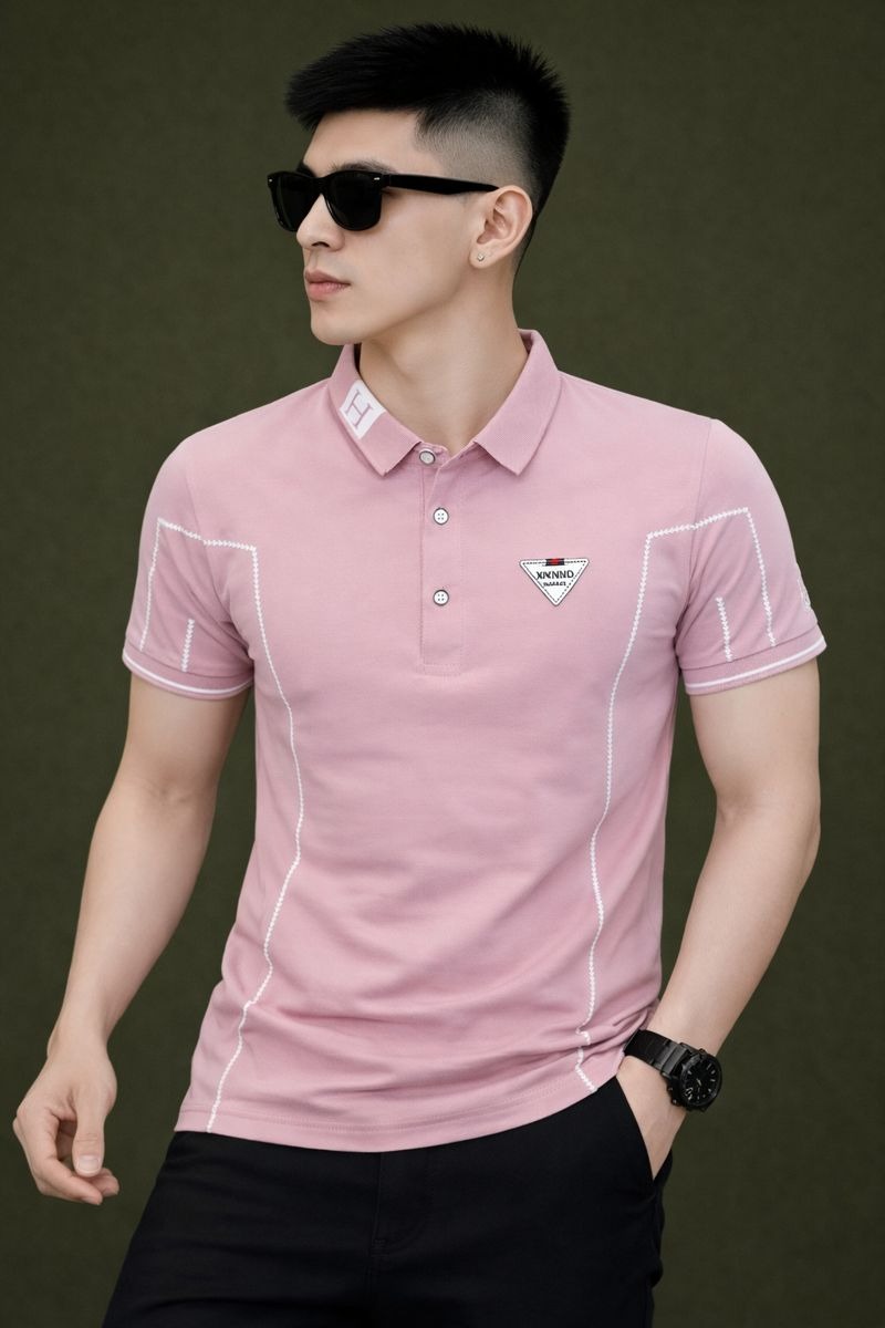 Men's 200 GSM Pure Cotton Polo Shirt, 6 Colours