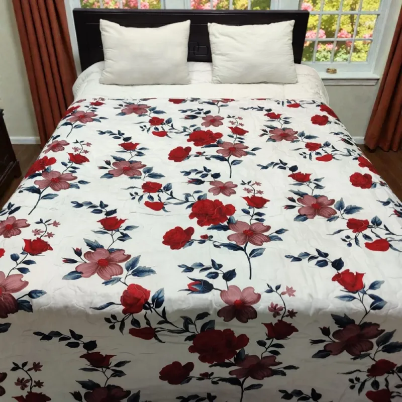 Pure Cotton Twill AC Katha, 7.5 x 7 Feet