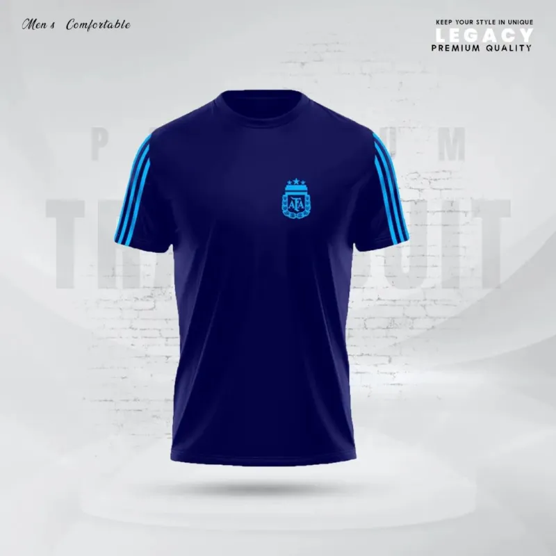 Men's Half Sleeve Sports T-Shirt, 160 GSM PP Jersey, Sizes L to XXL