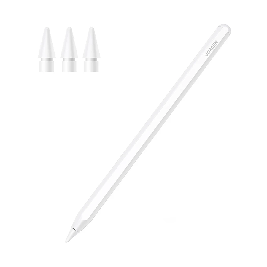 UGREEN LP653 White Smart Stylus Pen for iPad with Wireless Charging