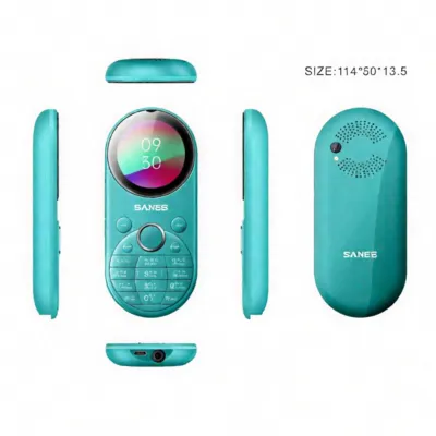 Sanee S113 Dual SIM Button Phone - Stylish Blue